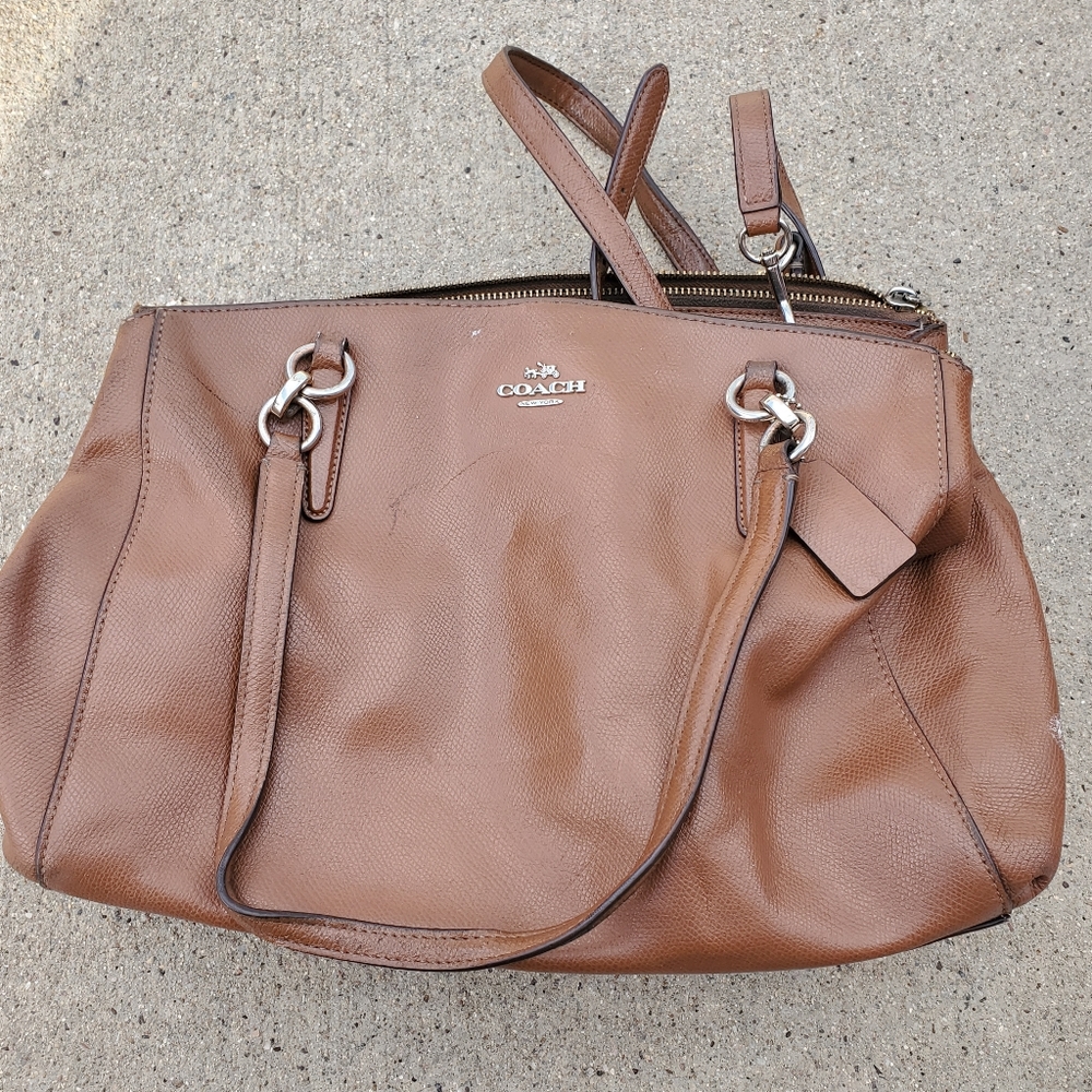 Coach Tan Shoulder Bag